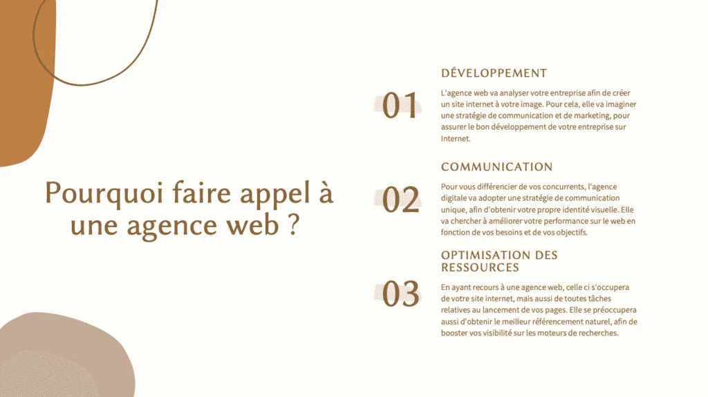 faire appel à une agence web 