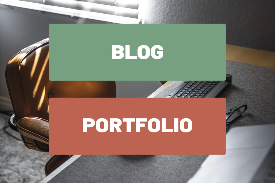 Différence entre un blog et un portfolio ?