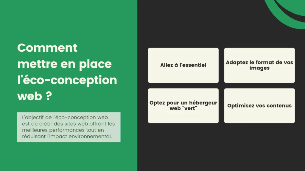 Éco-conception web résumer