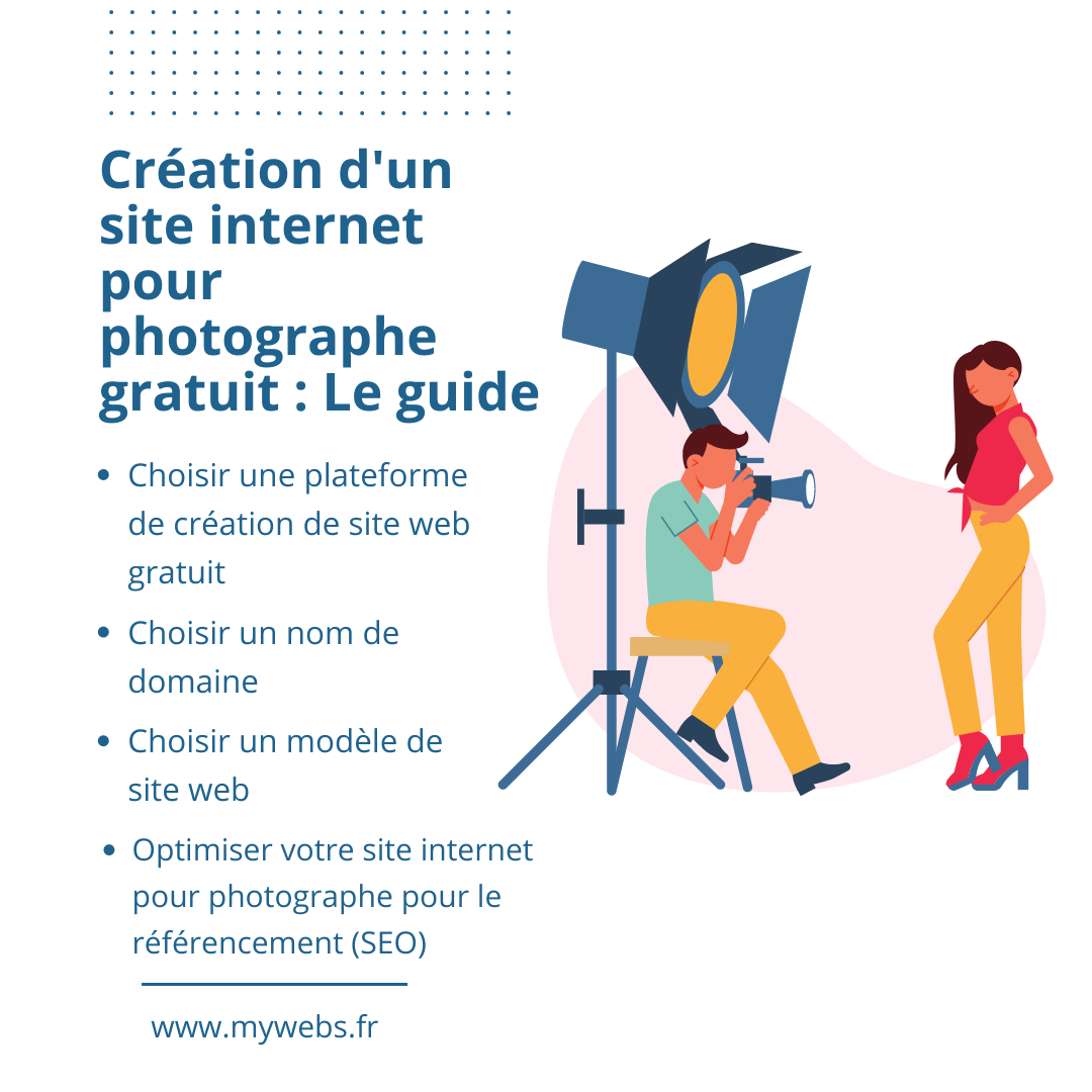 site internet pour photographe
