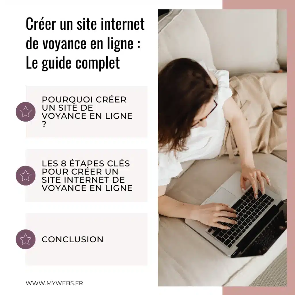 Créer un site internet de voyance en ligne