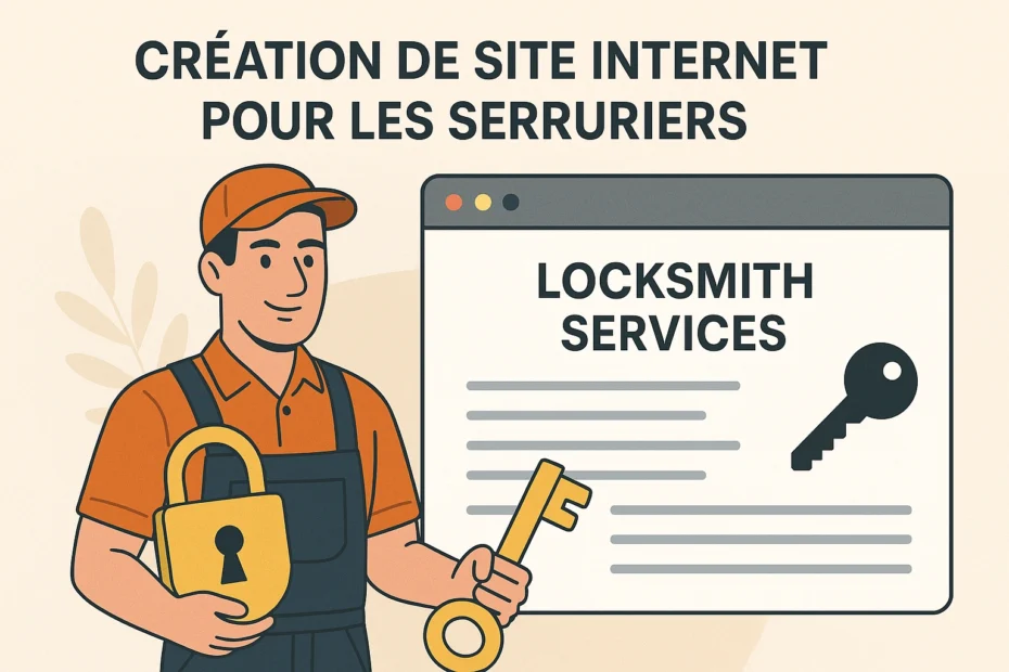 Création de site internet pour serruriers