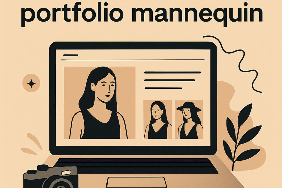 Créer un site portfolio mannequin