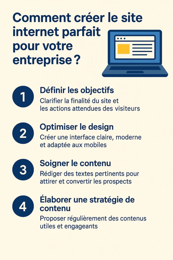 Créer le site internet parfait pour votre entreprise
